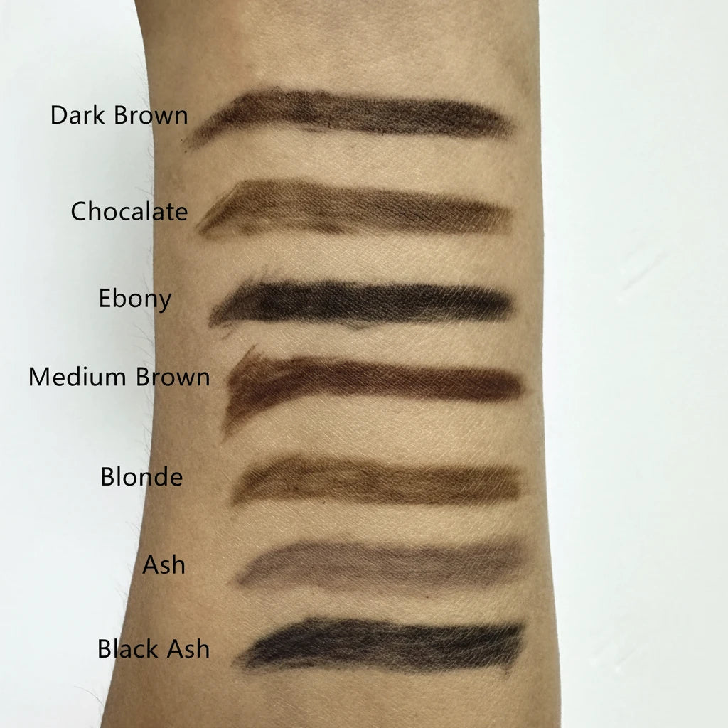 High Quality Automatic Waterproof Eye Brow Pencil Long-Lasting Private Label Makeup Brush Eyebrow Pen