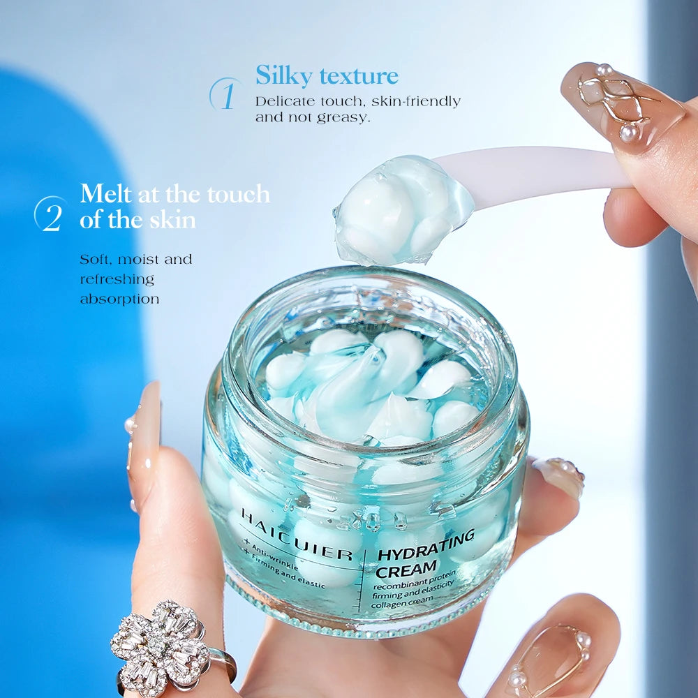 Wholesale Custom logo Korean Skin Care Products Face Cream & Lotion Anti-wrinkle Firming Collagen Facial Cream for Women Beauty