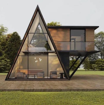 Modulares Containerhaus von Mixshoponline12, modernes Design, flexible Wohn- und Bürofläche, mobile Gäste- und Wohnkabine