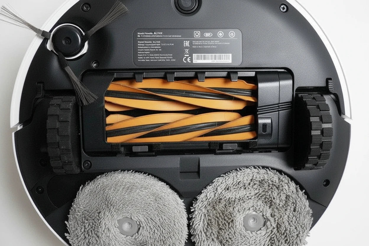 dreame L40 Ultra A Saugroboter mit Wischfunktion,dualem System gegen aufgewickelte Haare, 24.000 Pa Saugkraft, 10,5 mm Moppanhebung, Mopp-Selbstreinigung und intelligenter Hindernisvermeidung