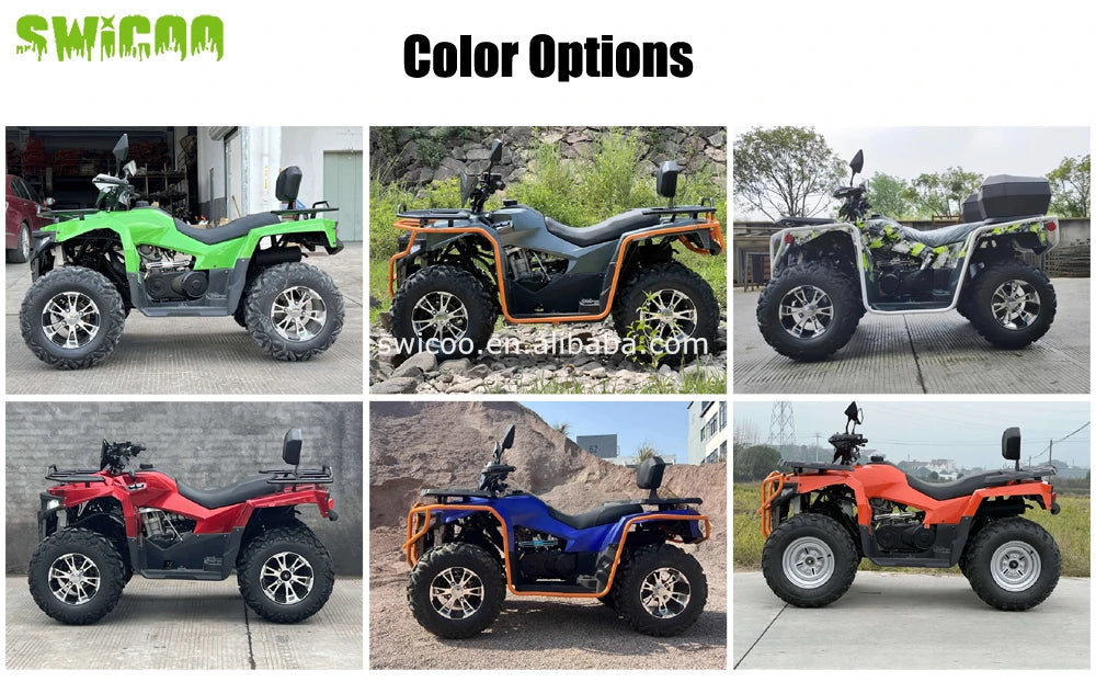 Hot Sale 300cc Sport ATV Utility UTV All Terrain Vehicles Off-Road Buggy Sport Club Kart