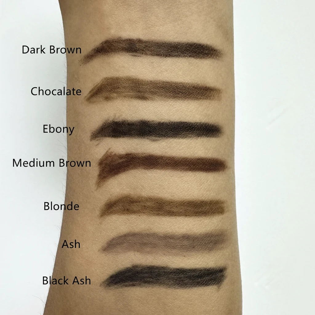 High Quality Automatic Waterproof Eye Brow Pencil Long-Lasting Private Label Makeup Brush Eyebrow Pen