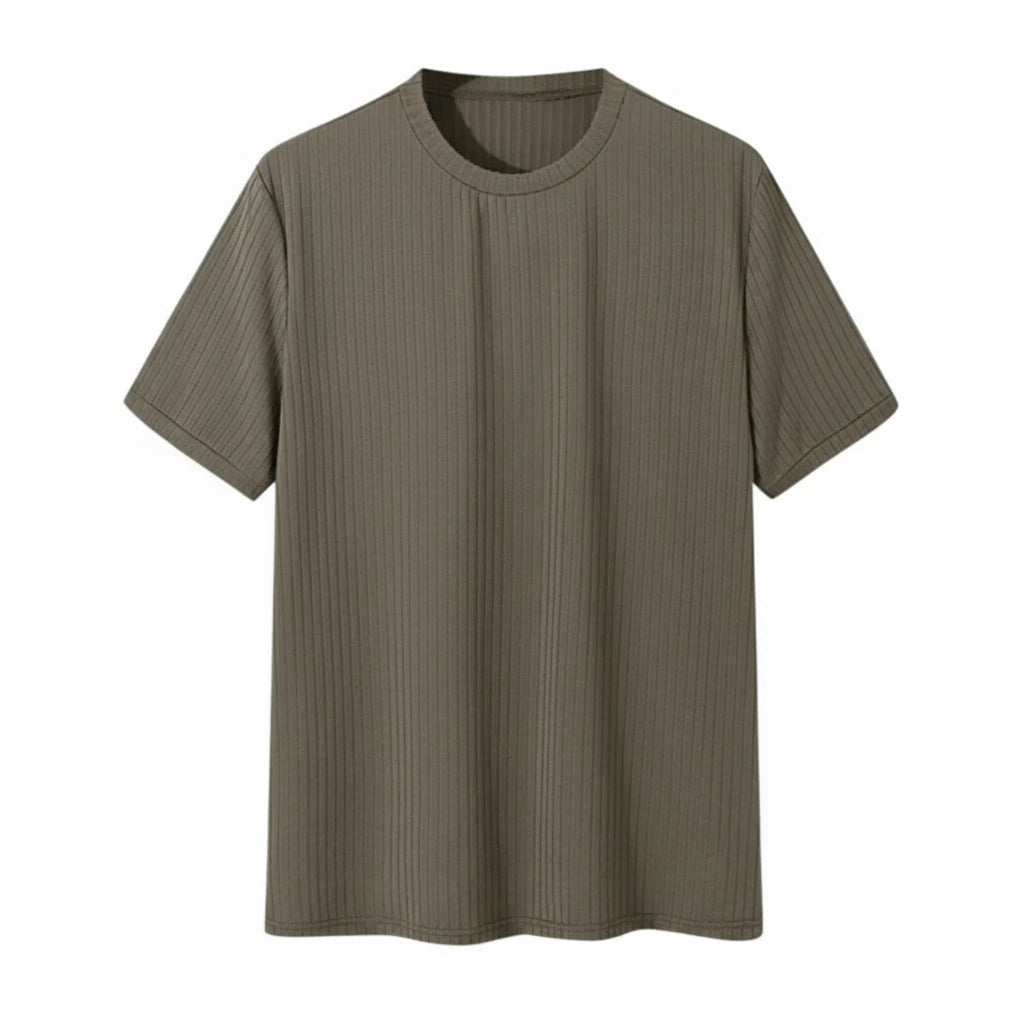 T-Shirt Herren Persönlichkeit Trend Kurzarm Herren Klassisch Komfortabel Casual T-Shirt Herren Mode Strickwaren Herren Sportshirt Herren