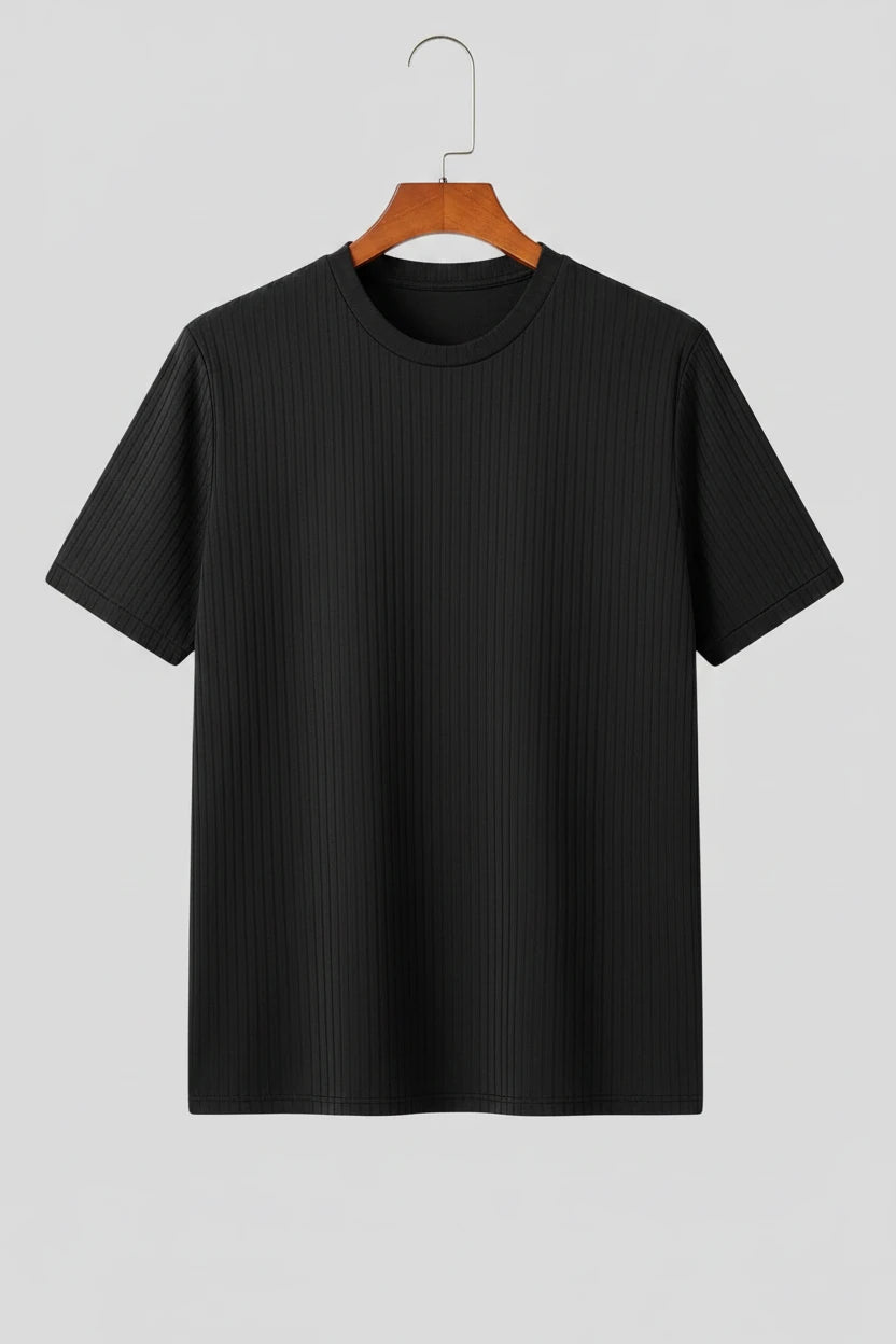 T-Shirt Herren Persönlichkeit Trend Kurzarm Herren Klassisch Komfortabel Casual T-Shirt Herren Mode Strickwaren Herren Sportshirt Herren