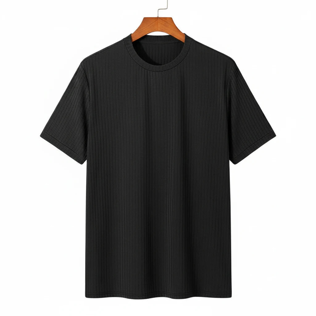 T-Shirt Herren Persönlichkeit Trend Kurzarm Herren Klassisch Komfortabel Casual T-Shirt Herren Mode Strickwaren Herren Sportshirt Herren