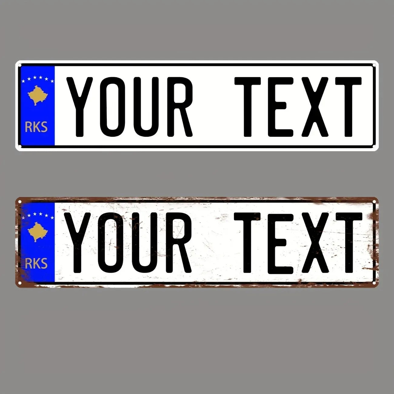 40×10cm Autokennzeichen, Alu Namensschild Stephan mit 2 Saugnäpfen, Kennzeichen, Personalisiertes Nummernschild für Auto, LKW, Kinderzimmer, Bobbycar, Kettcar oder zum Geburtstag von Stephan