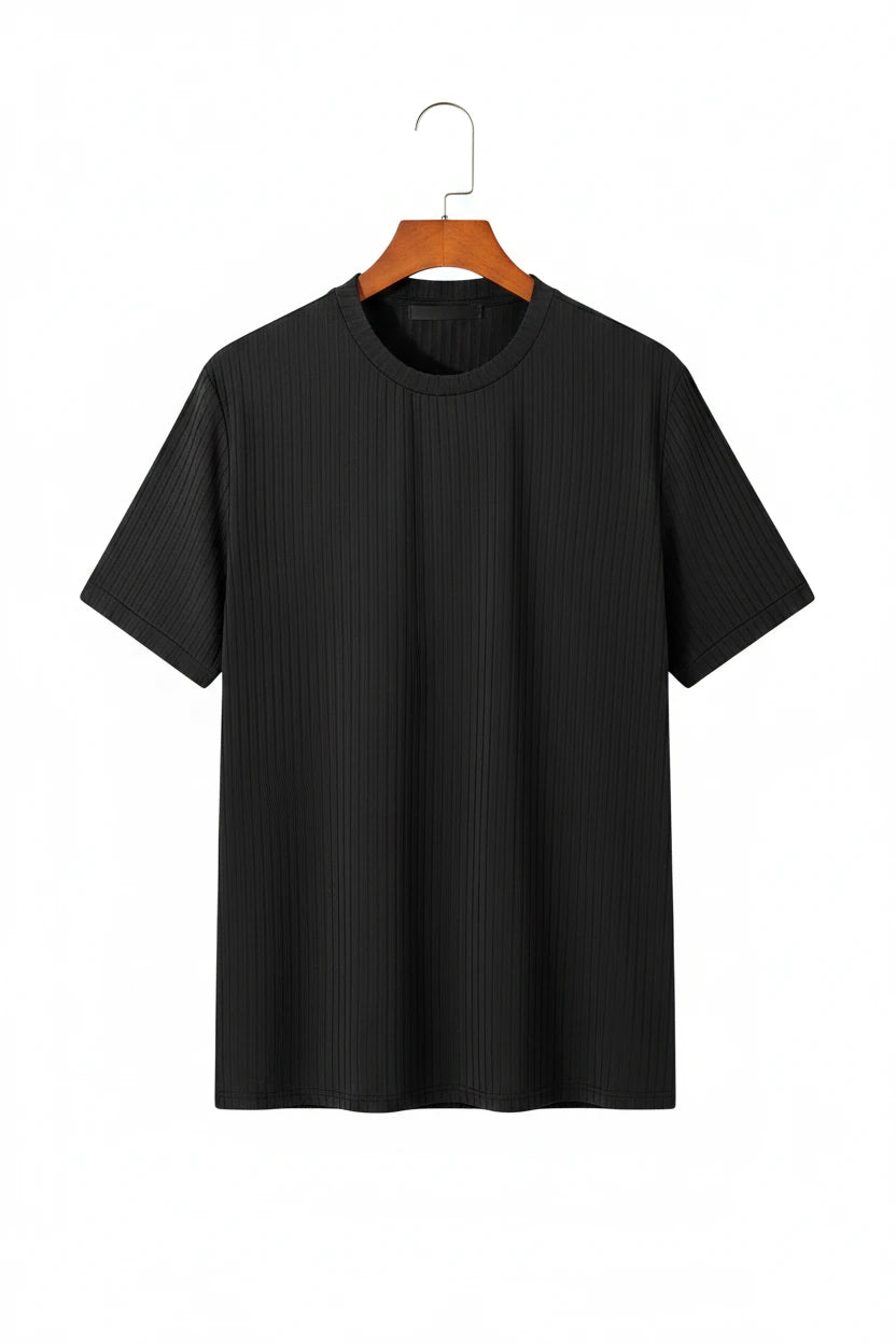 T-Shirt Herren Persönlichkeit Trend Kurzarm Herren Klassisch Komfortabel Casual T-Shirt Herren Mode Strickwaren Herren Sportshirt Herren